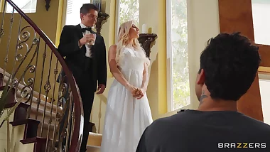 Bride to be gets one last chance to fuck with the best man